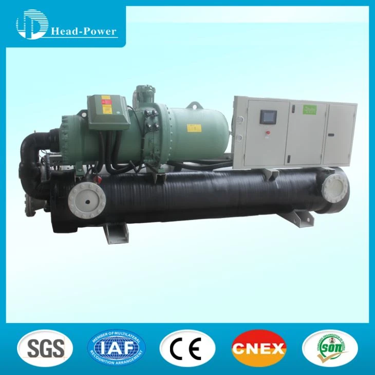 Refroidisseur d’eau à vis industriel 150hp