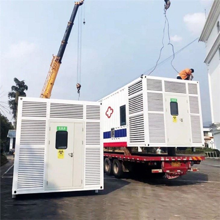 Laboratoire mobile assemblé en conteneur de 40 pieds